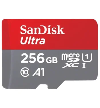 Sandisk Ultra MicroSDXC UHS-I Card 256GB - Red/Grey