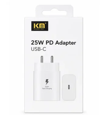 KM - 25W PD Adapter USB-C - KMCHPD555