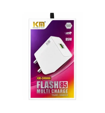 KM - CH9000 - Flash 85W Multi Charger Travel Charger