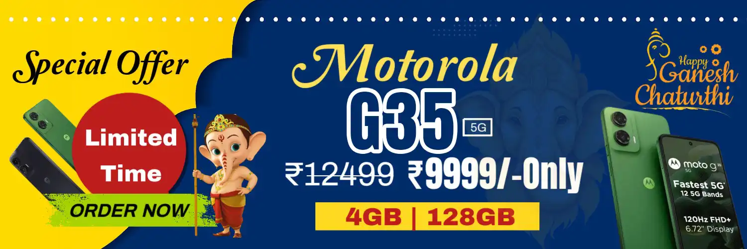 Motorola G35- Vinayagar Chathurthi Offer