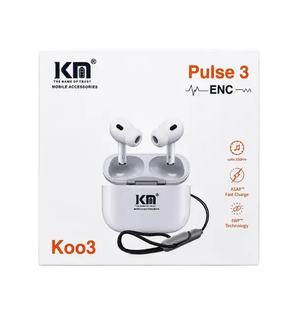 KM - Pulse 3 ENC - Koo3 True Wireless Earbuds