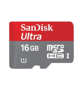 Sandisk Ultra MicroSDXC UHS-I Card 16GB - Red/Grey